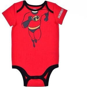 Disney baby one piece onesie The Incredibles Infant Mr. Incredible Bodysuit 3 m